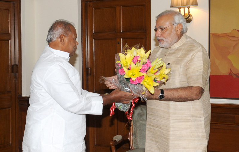 Bihar CM calls on PM