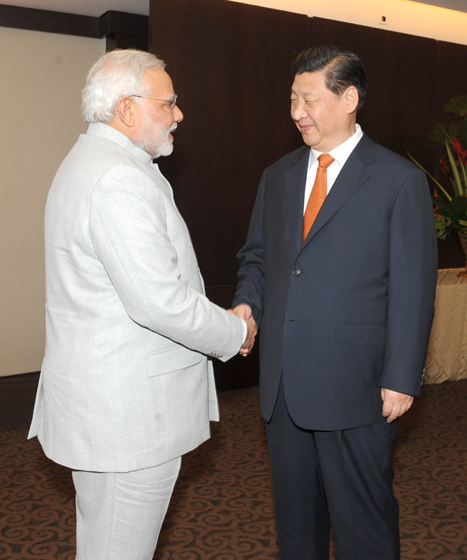 PM meets Chinese President Xi Jinping in Fortaleza