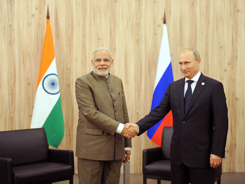 PM meets Russian President Vladimir Putin in Fortaleza