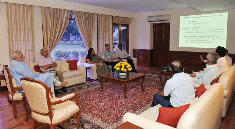 PM reviews functioning of Prime Minister’s National Relief Fund; suggests qualitative changes