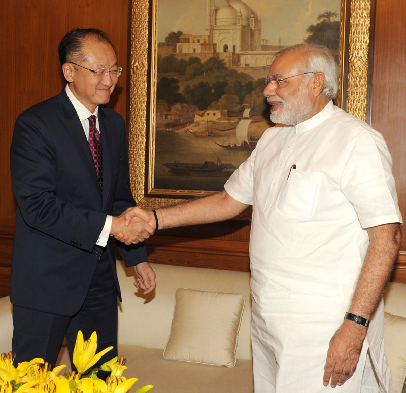 World Bank President Jim Yong Kim meets PM  PM: Rather than dollars, we are more interested in knowledge and expertise of World Bank