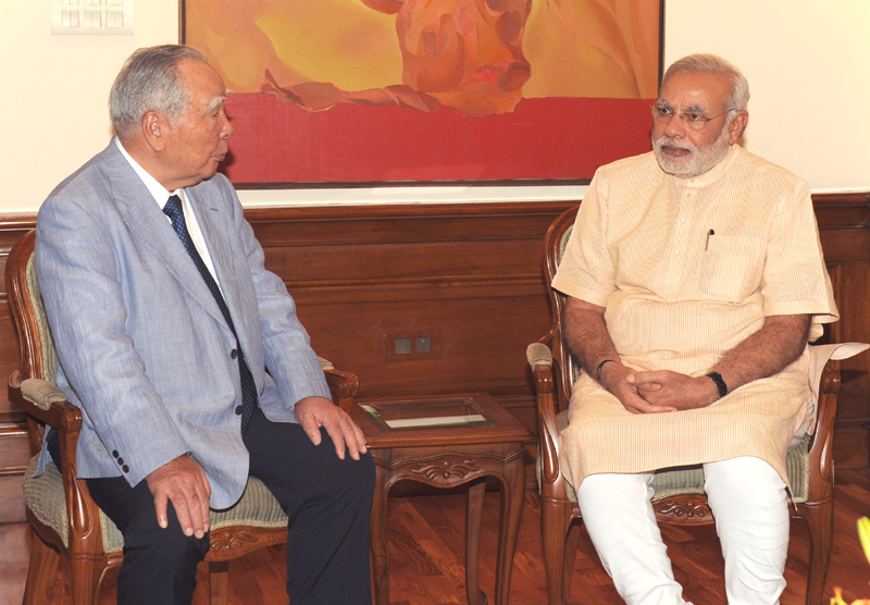 Chairman, Suzuki Motor Corporation, calls on PM