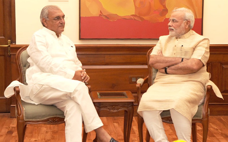 Haryana CM calls on PM
