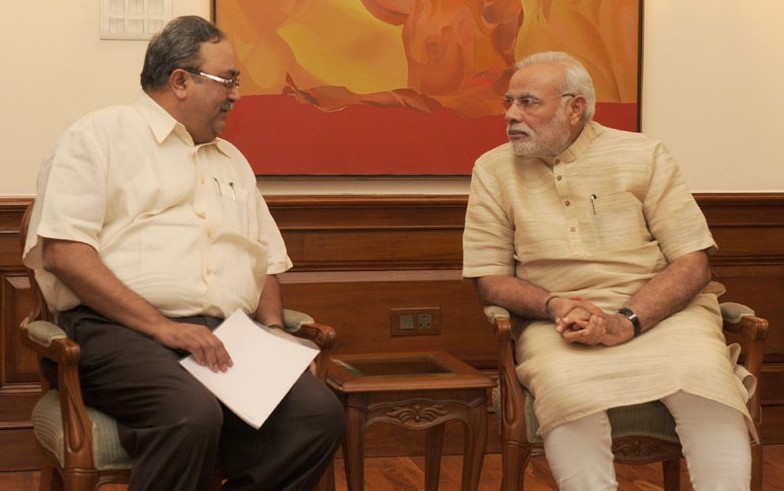 Shri Saurabh Patel, Minister, Govt of Gujarat, calls on PM