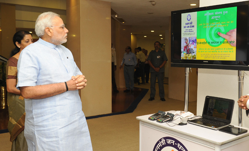 Text of PM’s address during the ceremony held to launch the ‘Pradhan Mantri Jan Dhan Yojana’ (PMJDY)