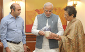 PM receives personal belongings of Sardar Vallabhbhai Patel on his 139th birth anniversary