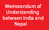 Memorandum of Understanding between India and Nepal for strengthening cooperation in the field of Tourism