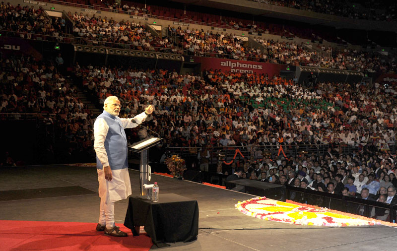 PM’s address to Indian community at Allphones Arena, Sydney