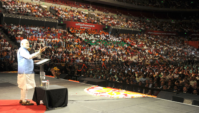 Text of PM’s address to Indian community at Allphones Arena, Sydney