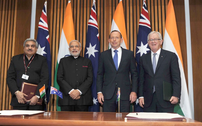 Framework for Security Cooperation between India and Australia
