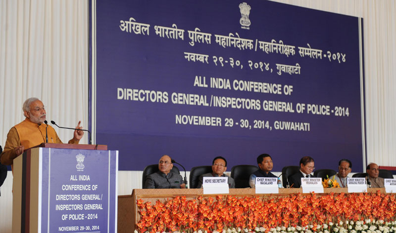 Text of PM’s speech at All India Conference of Director Generals/Inspector Generals of Police at Guwahati