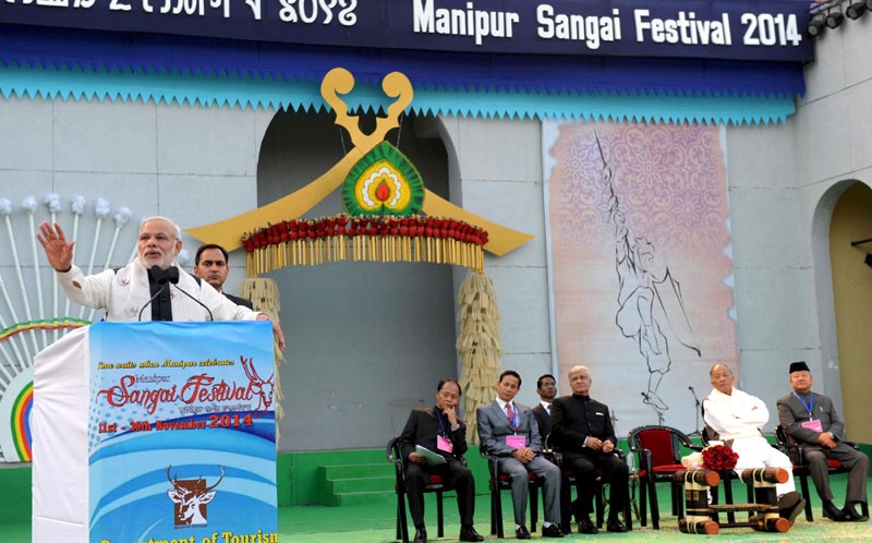 संगई फेस्टिवल के समापन समारोह पर प्रधानमंत्री के भाषण का मूल पाठ