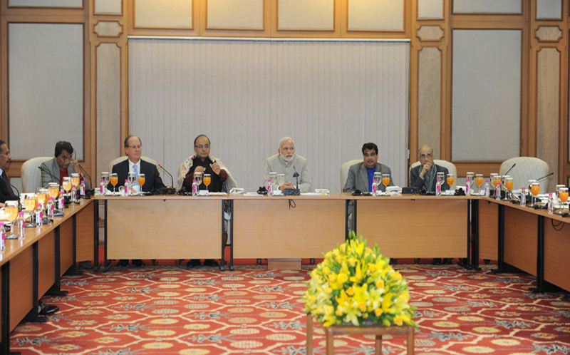 PM hosts dinner for participants of the BlackRock India Investor Summit
