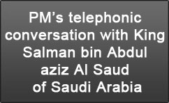 PM’s telephonic conversation with King Salman bin Abdul aziz Al Saud of Saudi Arabia