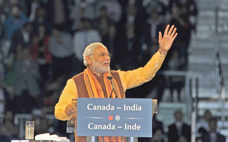 Text of PM’s address at the Indian Diaspora Event, at Ricoh Coliseum, in Toronto, Canada