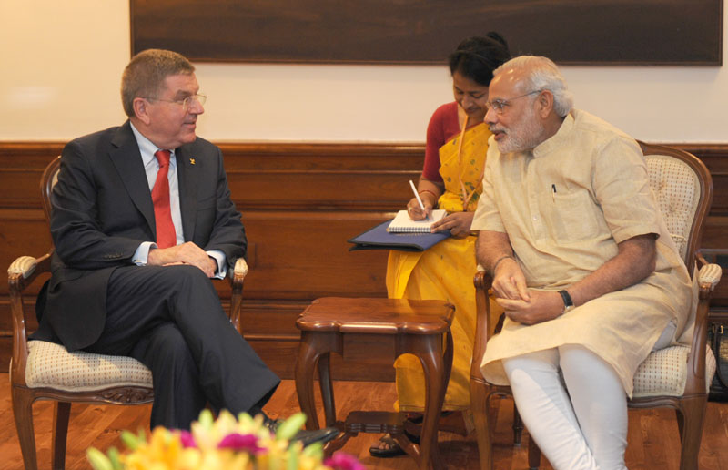 IOC President meets PM