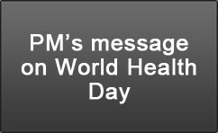 PM’s message on World Health Day