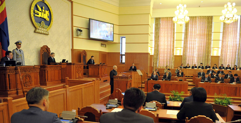 Text of PM’s remarks in the Mongolian Parliament