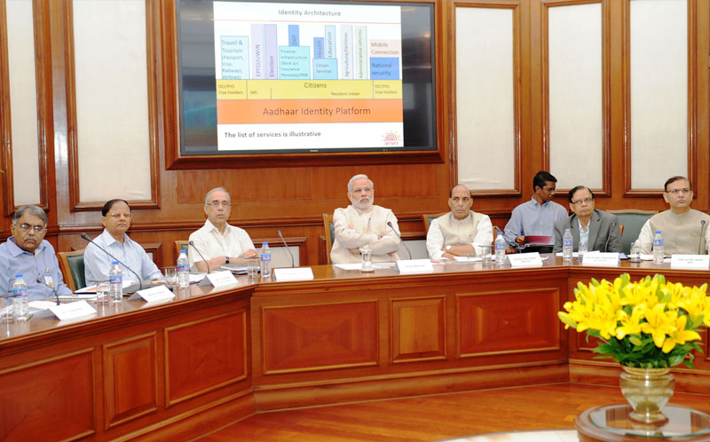 Review of UID and DBT: PM calls for accelerating the delivery of benefits through Aadhaar and DBT