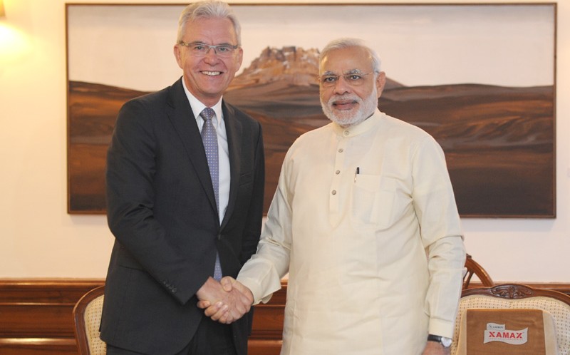Bernhard Gerwert, CEO, Airbus Defence and Space, calls on PM
