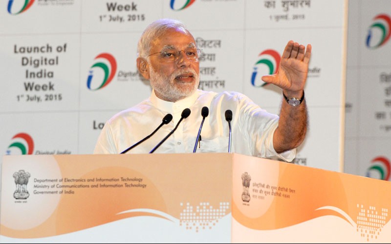 डिजिटल इंडिया सप्ताह के शुभारंभ के अवसर पर प्रधानमंत्री के वक्तव्य का मूल पाठ