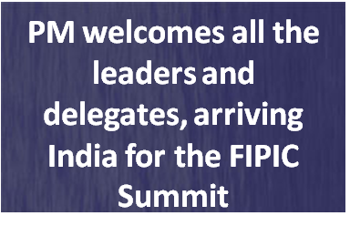 PM welcomes all the leaders and delegates, arriving India for the FIPIC Summit