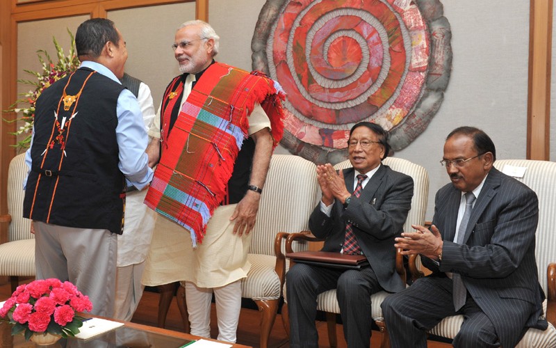 PM speaks to various leaders after the signing of historic peace accord between Government of India and Nationalist Socialist Council of Nagaland (NSCN)
