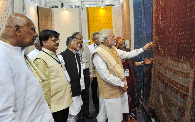 PM attends first National Handloom Day celebrations