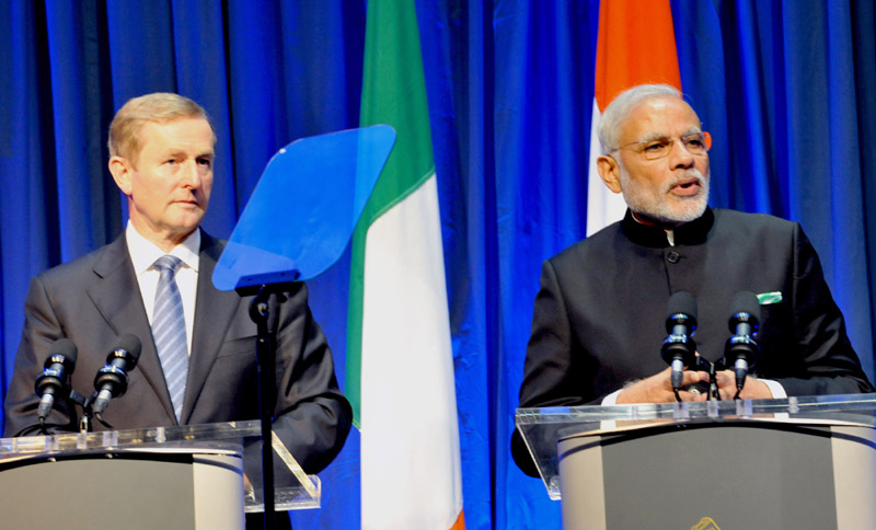 Text of the PM’s statement to media at Joint Press Briefing with Prime Minister of Ireland