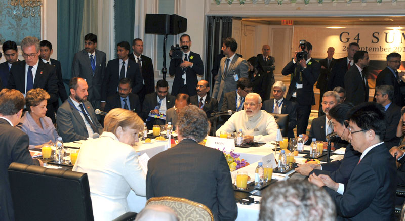 Joint Press Statement at the Meeting of Leaders of the G-4 countries- Brazil, Germany, India and Japan – on United Nations Security Council Reform