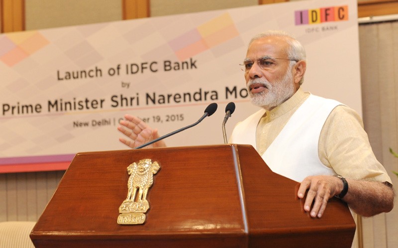 Text of PM’s address at the launch of IDFC Bank