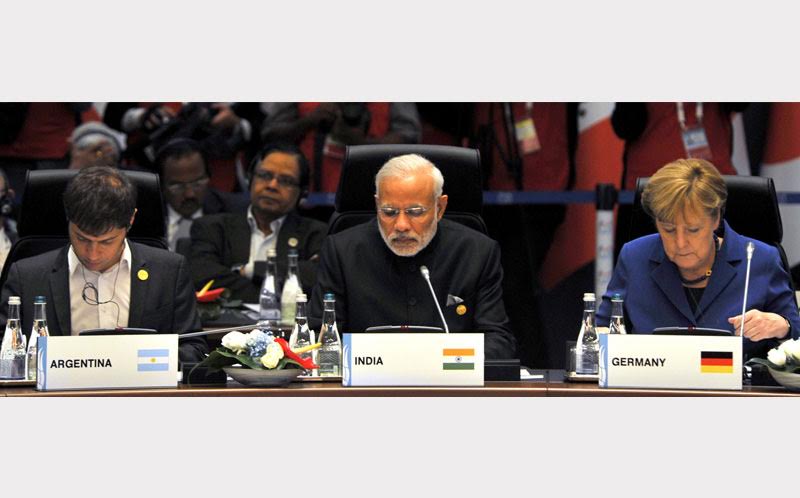 Intervention by PM at G20 working session on Inclusive Growth: Global Economy, Growth Strategies, Employment and Investment Strategies