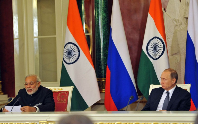 Text of PM’s statement to the media at the joint press briefing with President of Russia