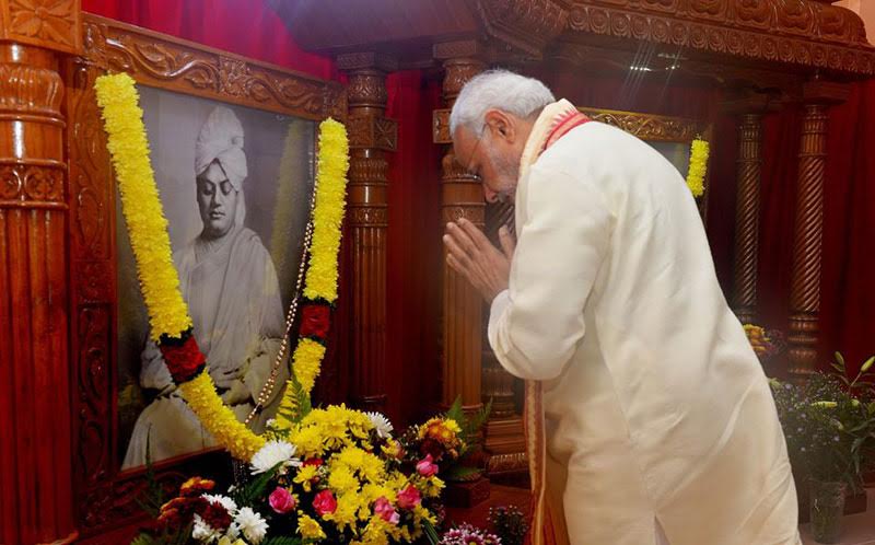 PM pays tributes to Swami Vivekananda on his birth anniversary
