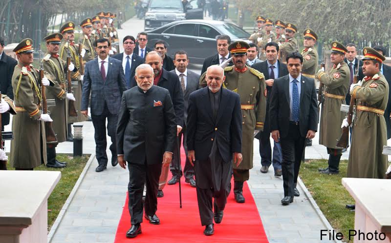 अफगानिस्तान के राष्ट्रपति अशरफ गनी ने प्रधानमंत्री से बात कर पठानकोट आतंकी हमले की निंदा की