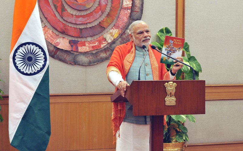 PM releases book written by Jain Acharya through Video Conferencing