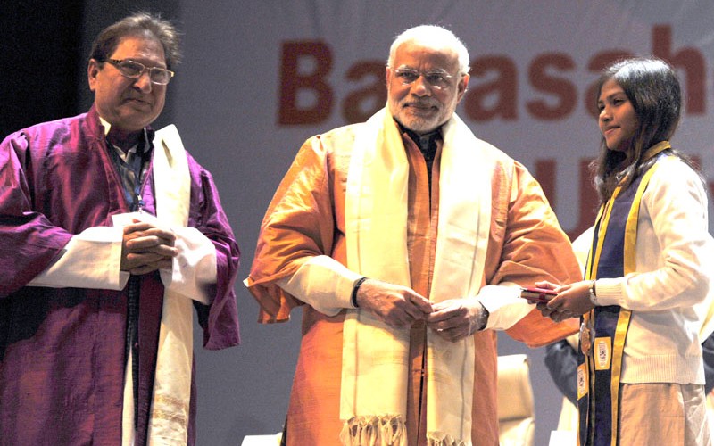 लखनऊ स्थित बाबा साहेब भीमराव अम्बेडकर विश्वविद्यालय के छठे दीक्षांत समारोह में प्रधानमंत्री के संबोधन का मूल पाठ