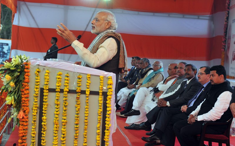 Text of PM’s speech at the function organised by Bharatiya Micro Credit for distribution of e-rickshaws in Lucknow