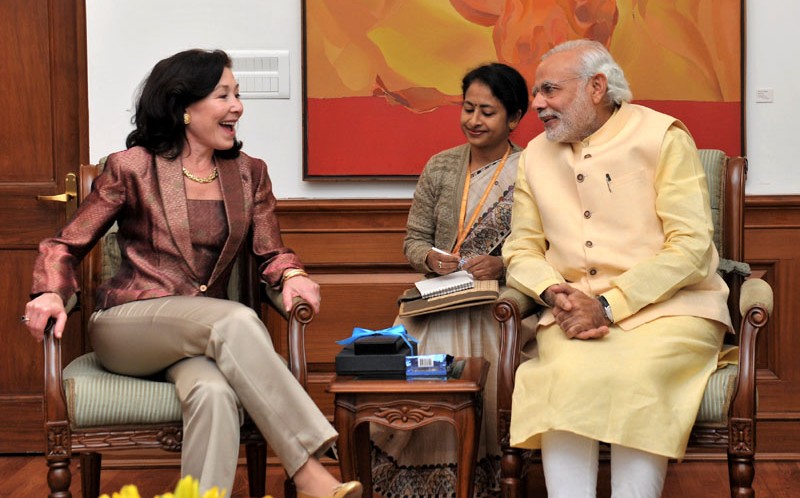 Ms. Safra Catz, Global CEO of Oracle calls on PM