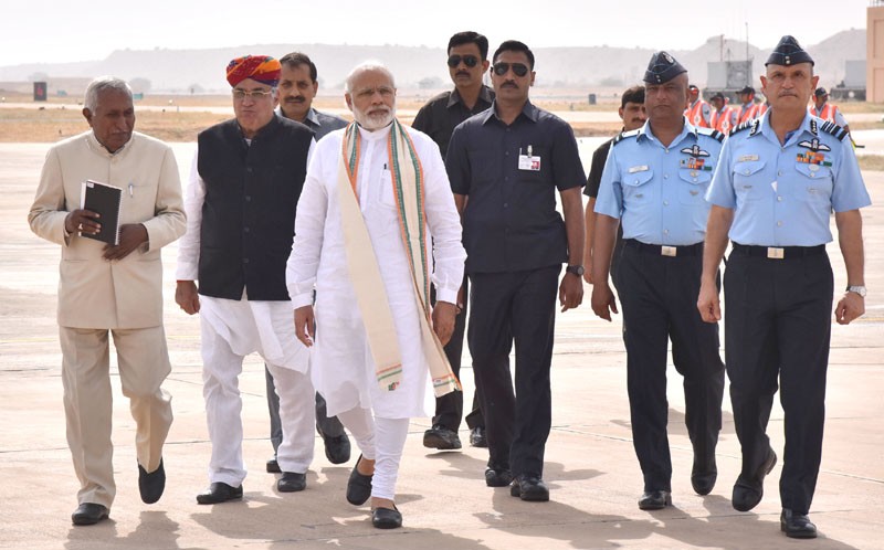 PM witnesses demonstration of IAF’s operational capabilities at Pokhran