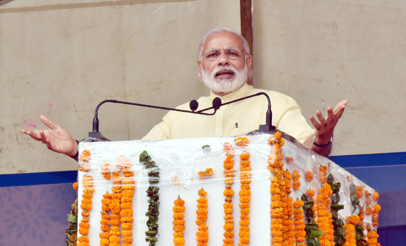 कटरा, जम्मू-कश्मीर में जनसभा में प्रधानमंत्री का संबोधन