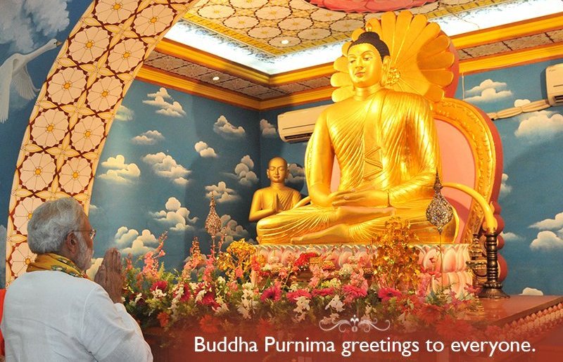 PM greets the people on the occasion of Buddha Purnima