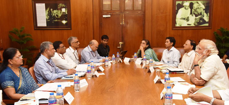 PM reviews drought and water scarcity situation at high level meeting with Rajasthan CM