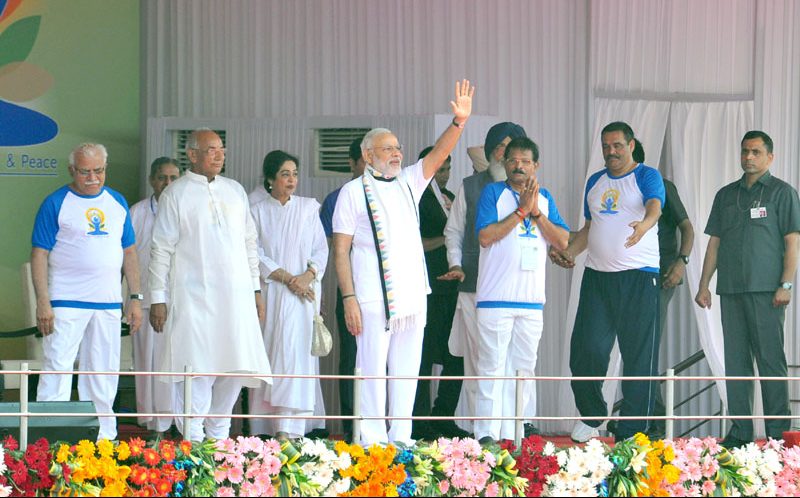अंतर्राष्‍ट्रीय योग दिवस के अवसर पर कैपिटल कॉम्‍प्‍लेक्‍स, चंडीगढ़ में प्रधानमंत्री का संबोधन