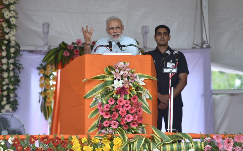 PM’s address at public meeting in Gorakhpur