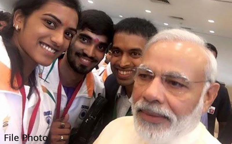 PM congratulates P V Sindhu on winning Silver at Rio Olympics