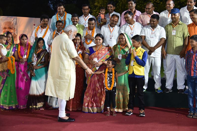 PM’s interaction with Village Pradhans from Varanasi Parliamentary Constituency