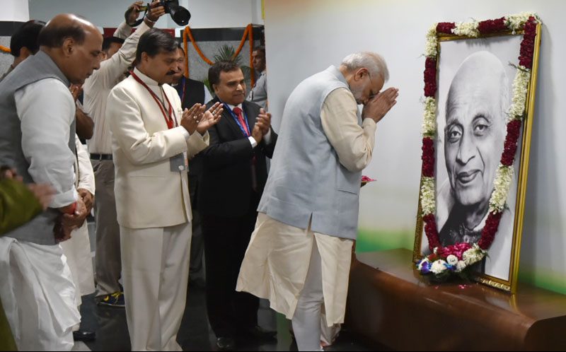 PM inaugurates exhibition on “Uniting India: Sardar Patel”; launches “Ek Bharat-Shreshtha Bharat” initiative
