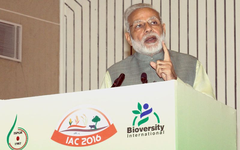 अंतर्राष्ट्रीय कृषि जैव विविधता कांग्रेस 2016 को प्रधानमंत्री का संबोधन