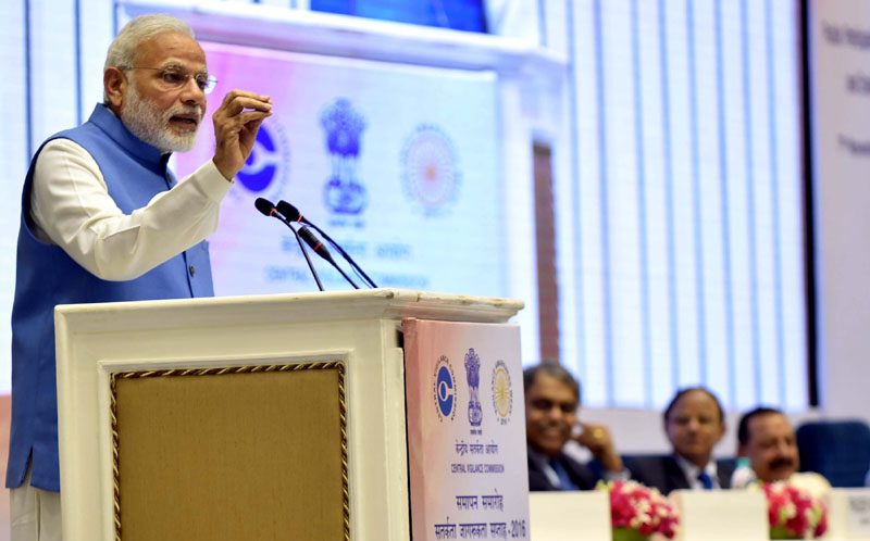 PM’s address at Valedictory Function of Vigilance Awareness Week-2016